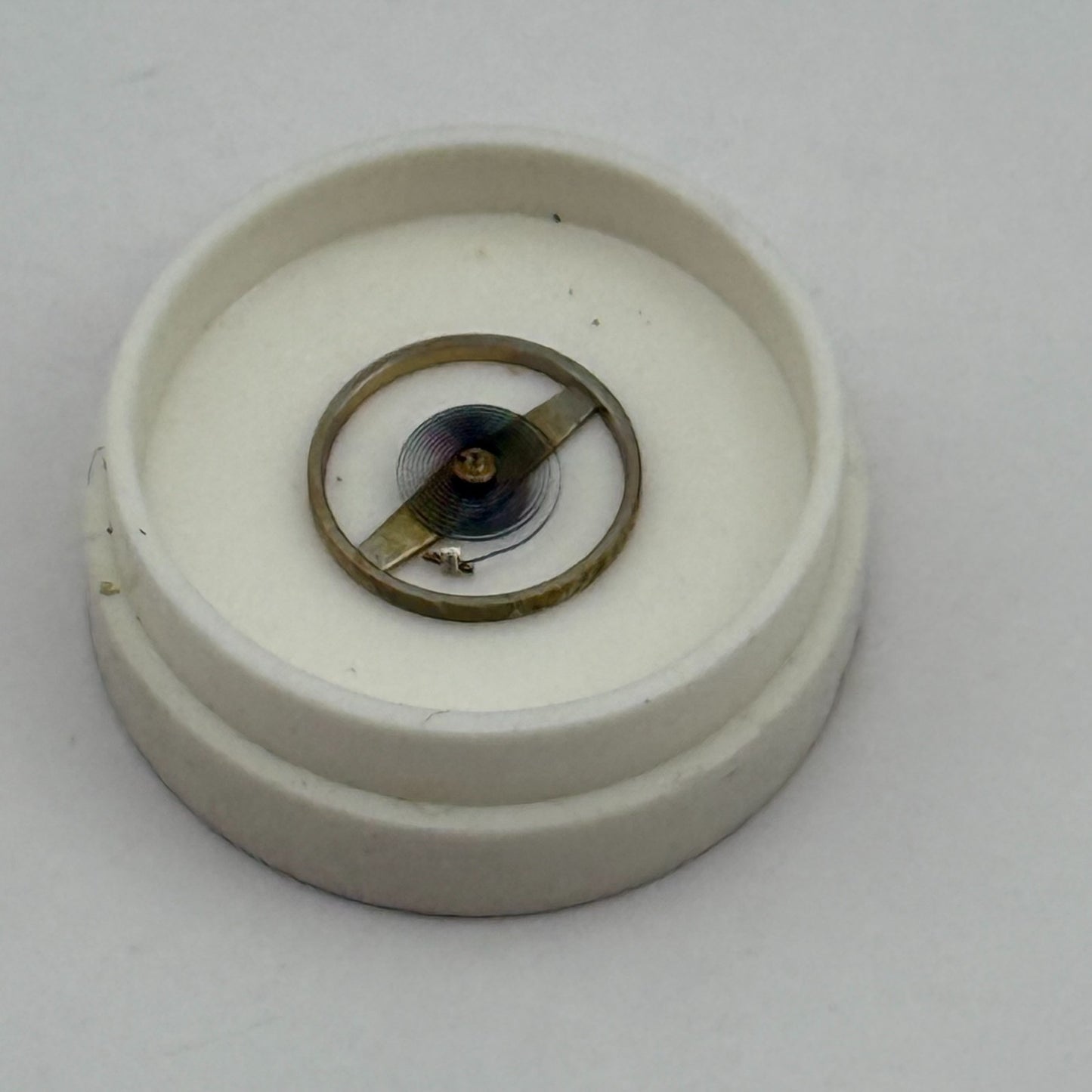 FHF 60 Balance Wheel Complete And Spring Inca 535 M Watch Movement Parts NOS