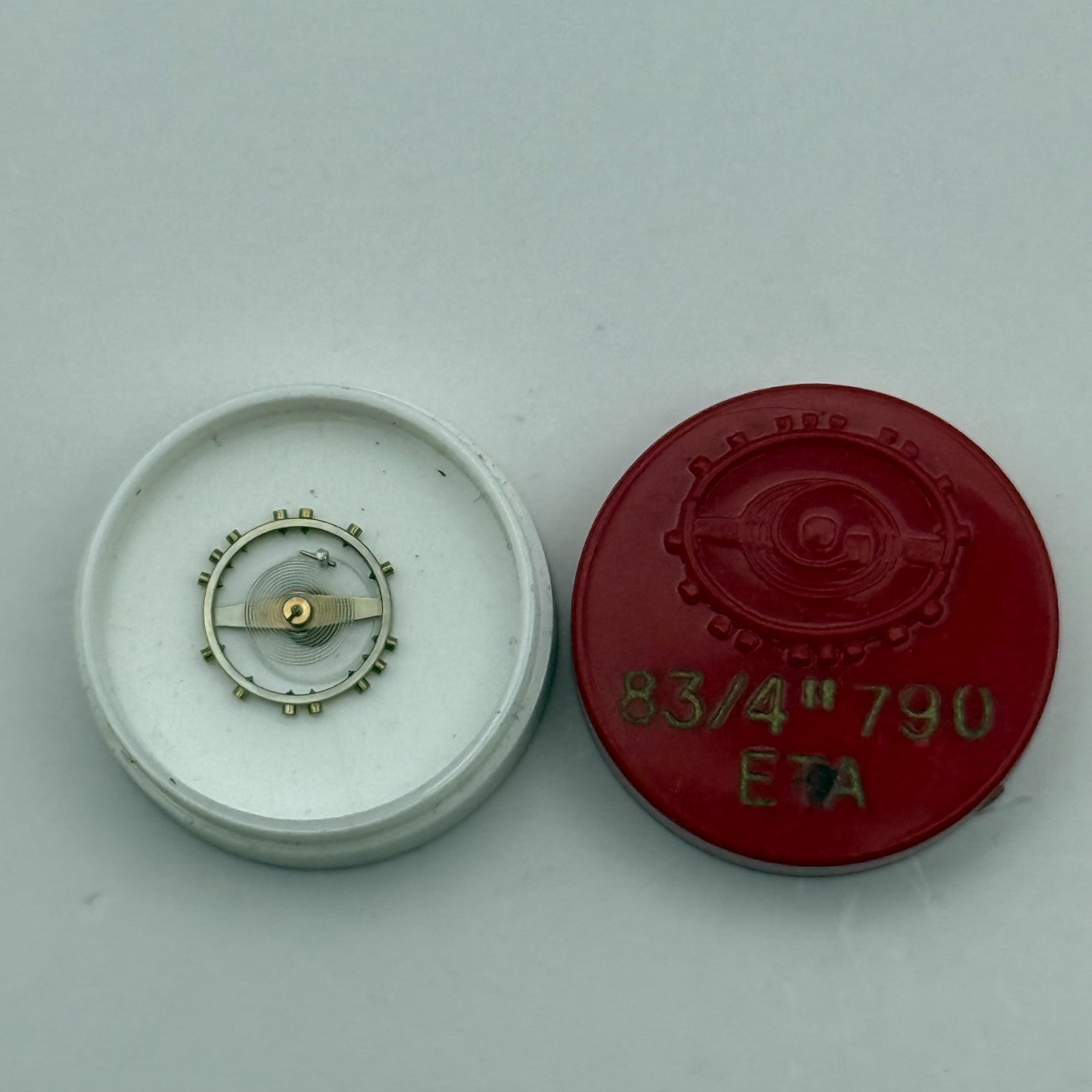 ETA 790 Balance Wheel Complete And Spring  8¾’’’  Watch Movement Parts NOS