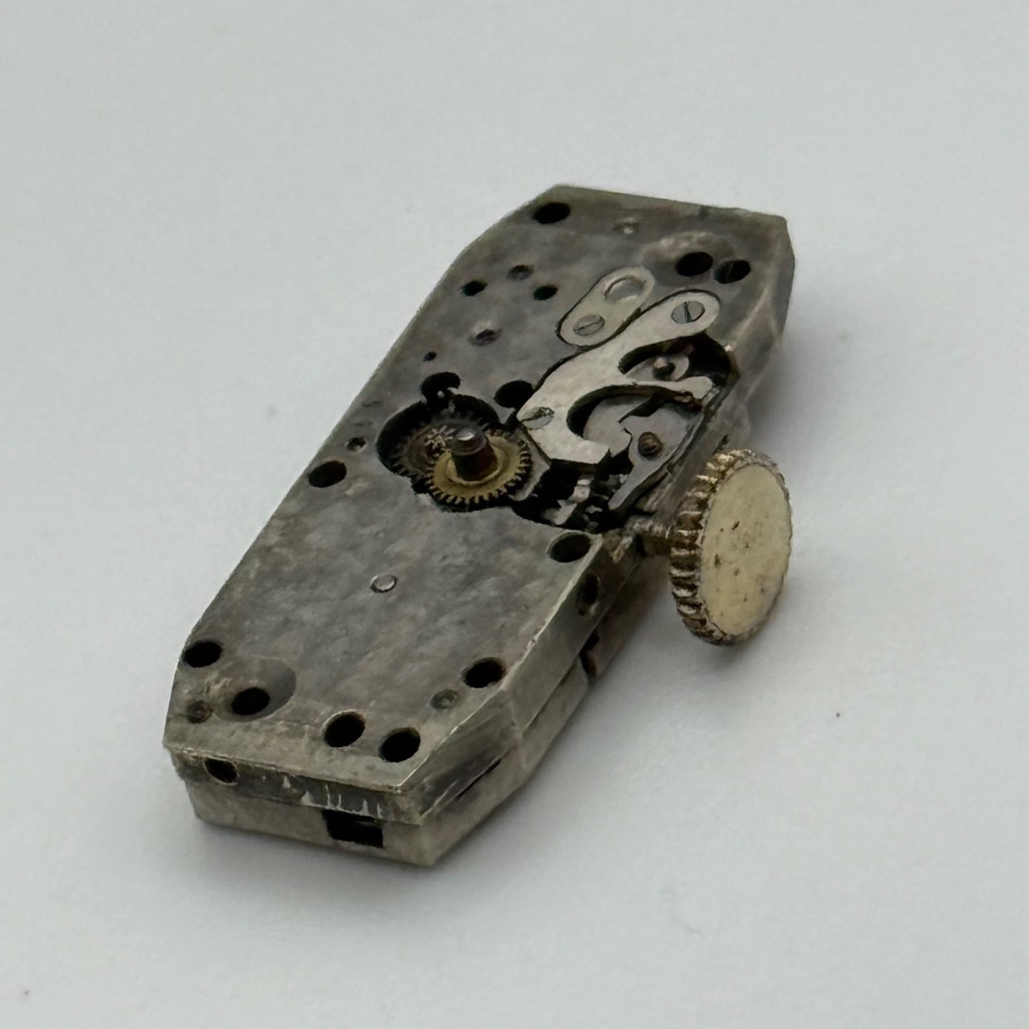 A Lecoultre Blancpain Watch Movement Manual Wind Vintage Swiss Parts Repair 9mm