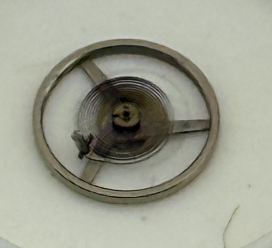 AS 976 1012 Balance Wheel Complete And Spring  532 M Watch Movement Parts NOS