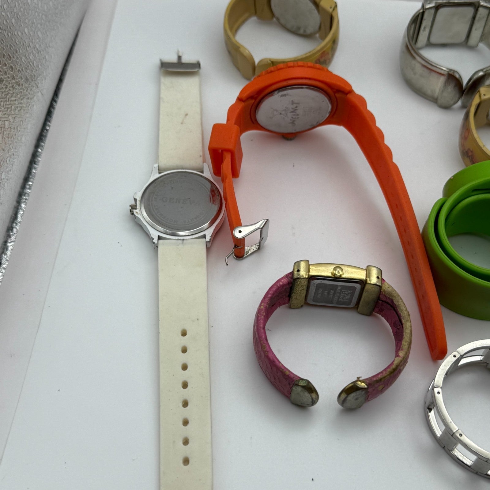 Large Bundle Of Vintage / Modern Quartz Watches Joblot UNTESTED PARTS REPAIR