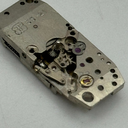 9mm Ladies FHF 59-21 Swiss 17 Jewels Manual Wind Watch Movement PARTS SPARES