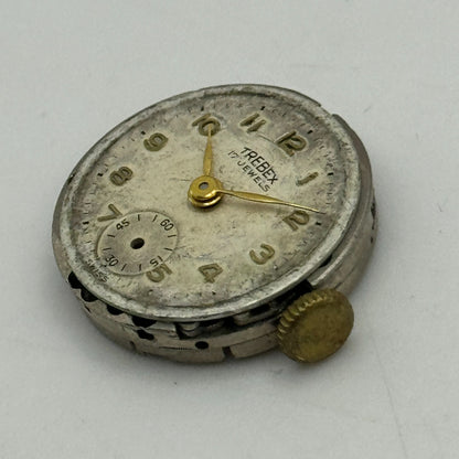 19.7mm Trebex AS 970 A Schild Sub Seconds Manual Wind Swiss Watch Movement PARTS