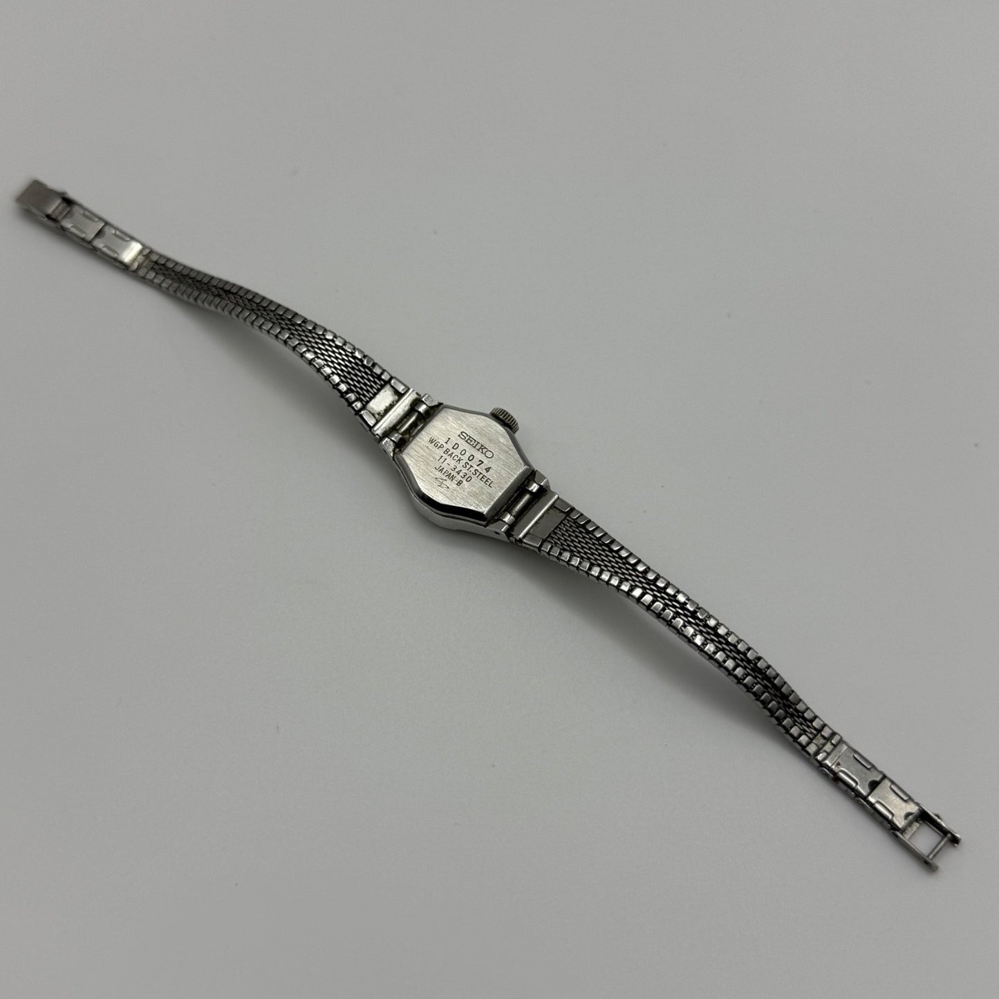 Vintage Seiko Rainbow Watch Mechanical Japan Ladies 11-3430 Stainless Working