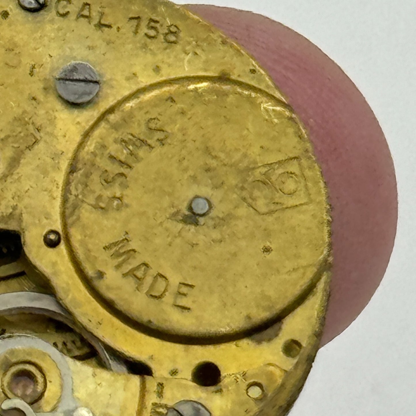 23.7mm Oris Cal 158 Bentima Mother Of Pearl Manual Wind Swiss Watch Movement