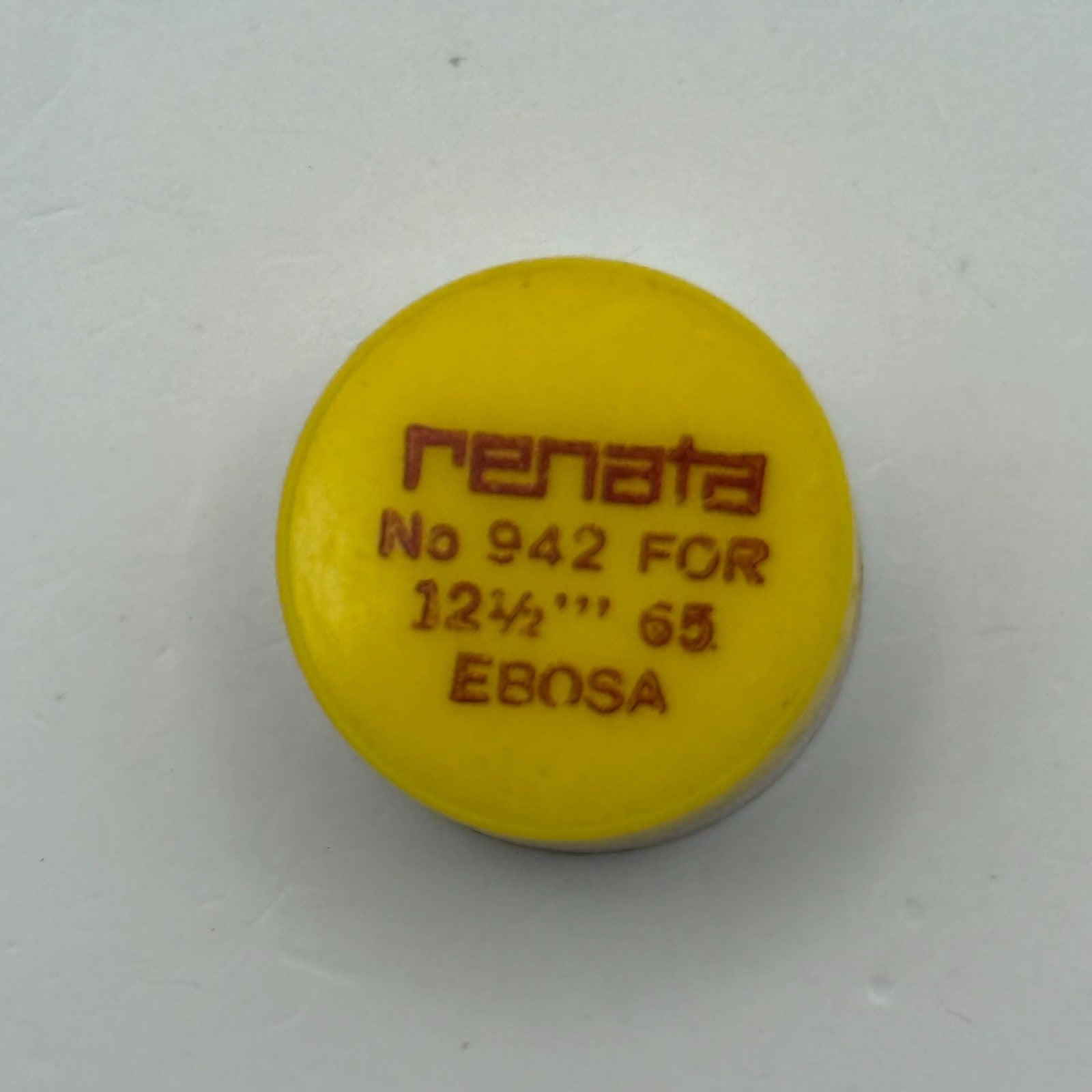 Ebosa 65 Balance Wheel Complete And Spring  12½’’’ 942 Watch Movement Parts NOS