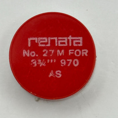 AS 970 Balance Wheel Complete And Spring 8¾’’’ 27 M Watch Movement Parts NOS