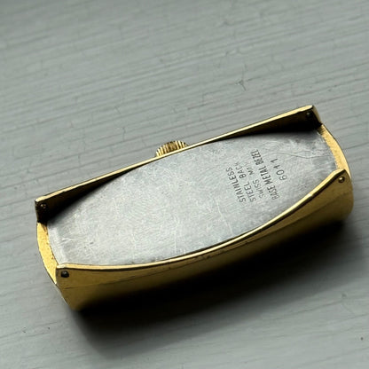 20mm Vintage Astral Rectangle Ronda RL 5101 Manual Wind Watch PARTS / REPAIR