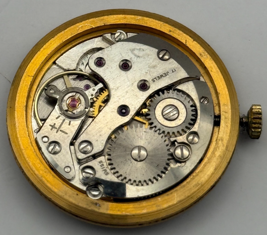 FHF 81 Watch Movement Running Hefik Manual Wind Vintage Swiss Parts 29.7mm