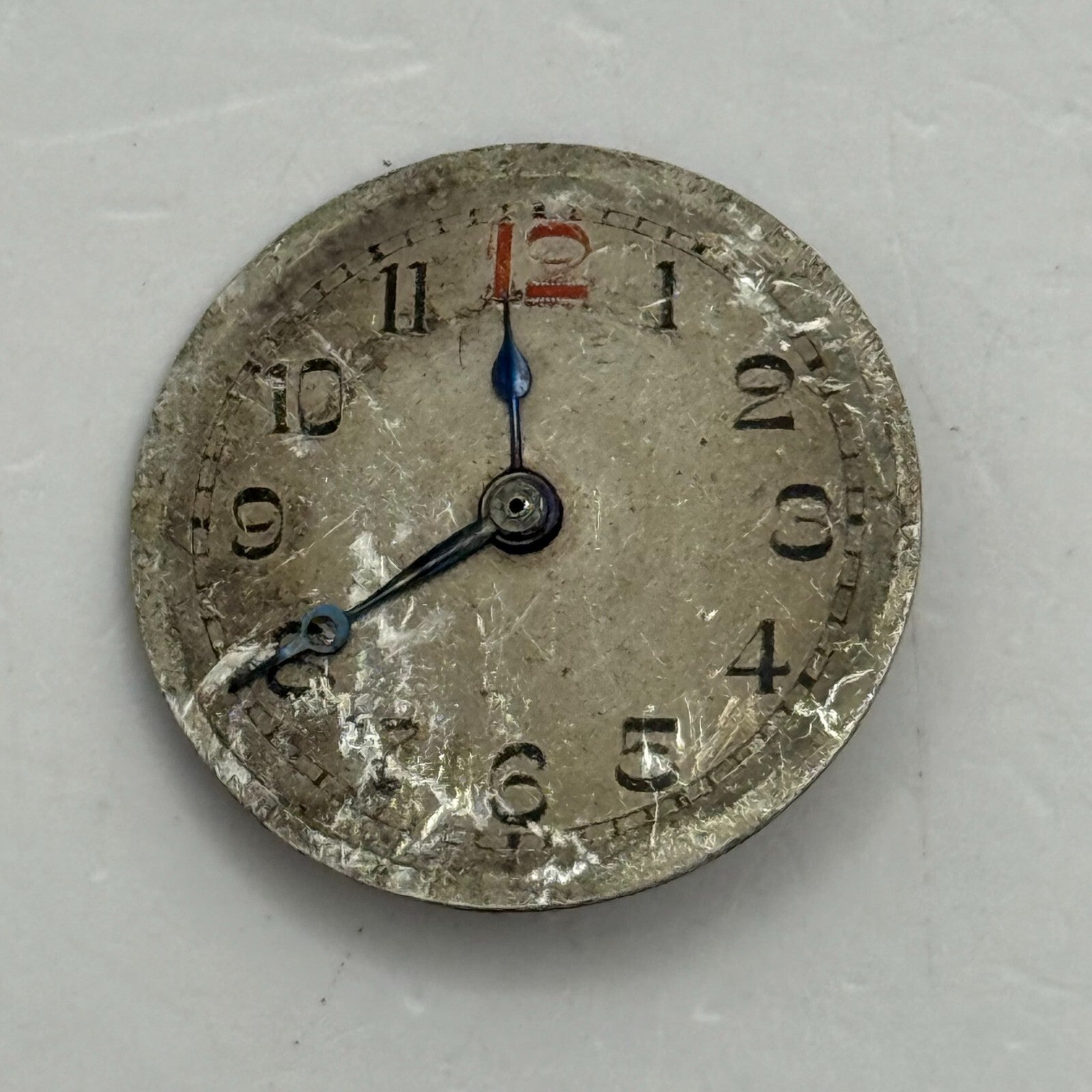 23.7mm Vintage Syda Watch Co Cal 11 Trench Balance Ok Manual Wind Watch PARTS