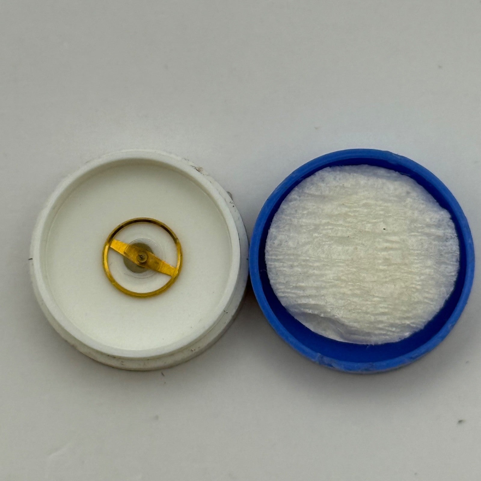 Femga 45 Balance Wheel Complete And Spring 5 1/2''' 1006 M Watch Movement Parts 