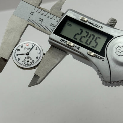22mm Everite Record 170 Sub Seconds Manual Wind Trench Watch Movement PARTS