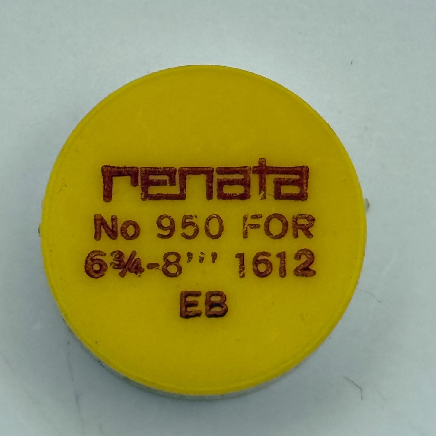 EB 1612 Balance Wheel Complete And Spring  6¾-8’’’ 950 Watch Movement Parts NOS