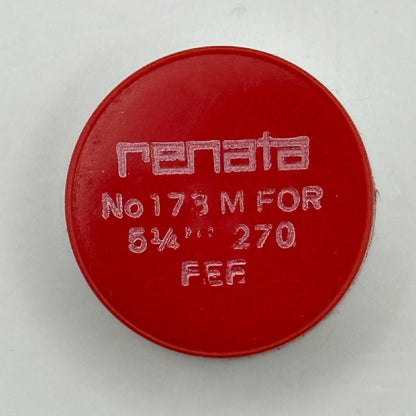 FEF 270 Balance Wheel Complete And Spring  5¼’’’  173 M Watch Movement Parts NOS