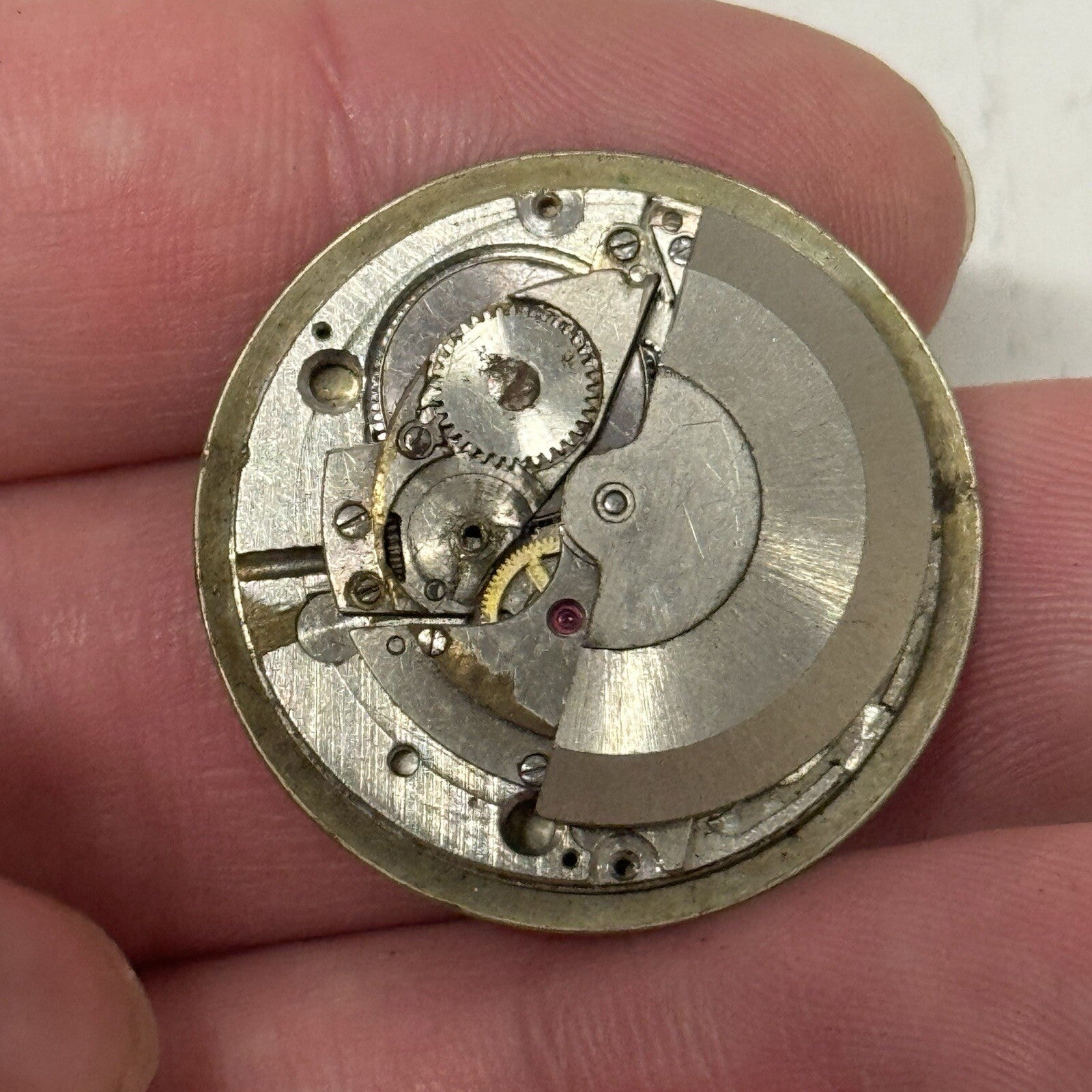 33mm Gents Nivada Automatic AS 1673 Watch Expandable Strap NON WORKING