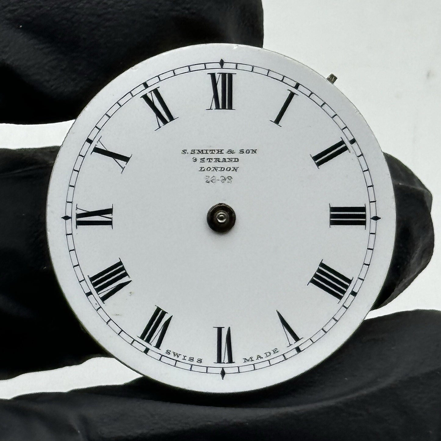 31.1mm S Smith & Son London Quality Pocket Watch Movement And Dial To Restore