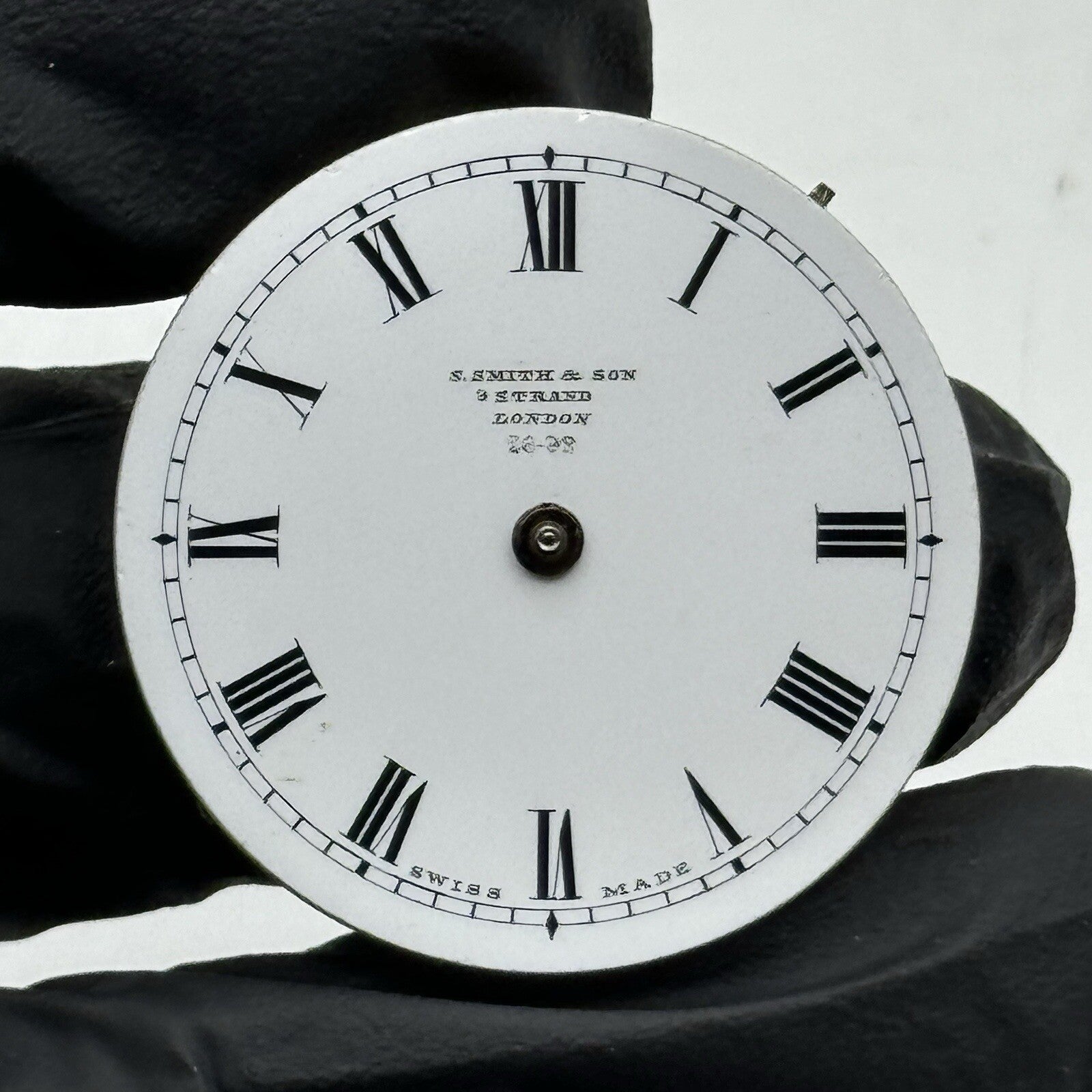 31.1mm S Smith & Son London Quality Pocket Watch Movement And Dial To Restore
