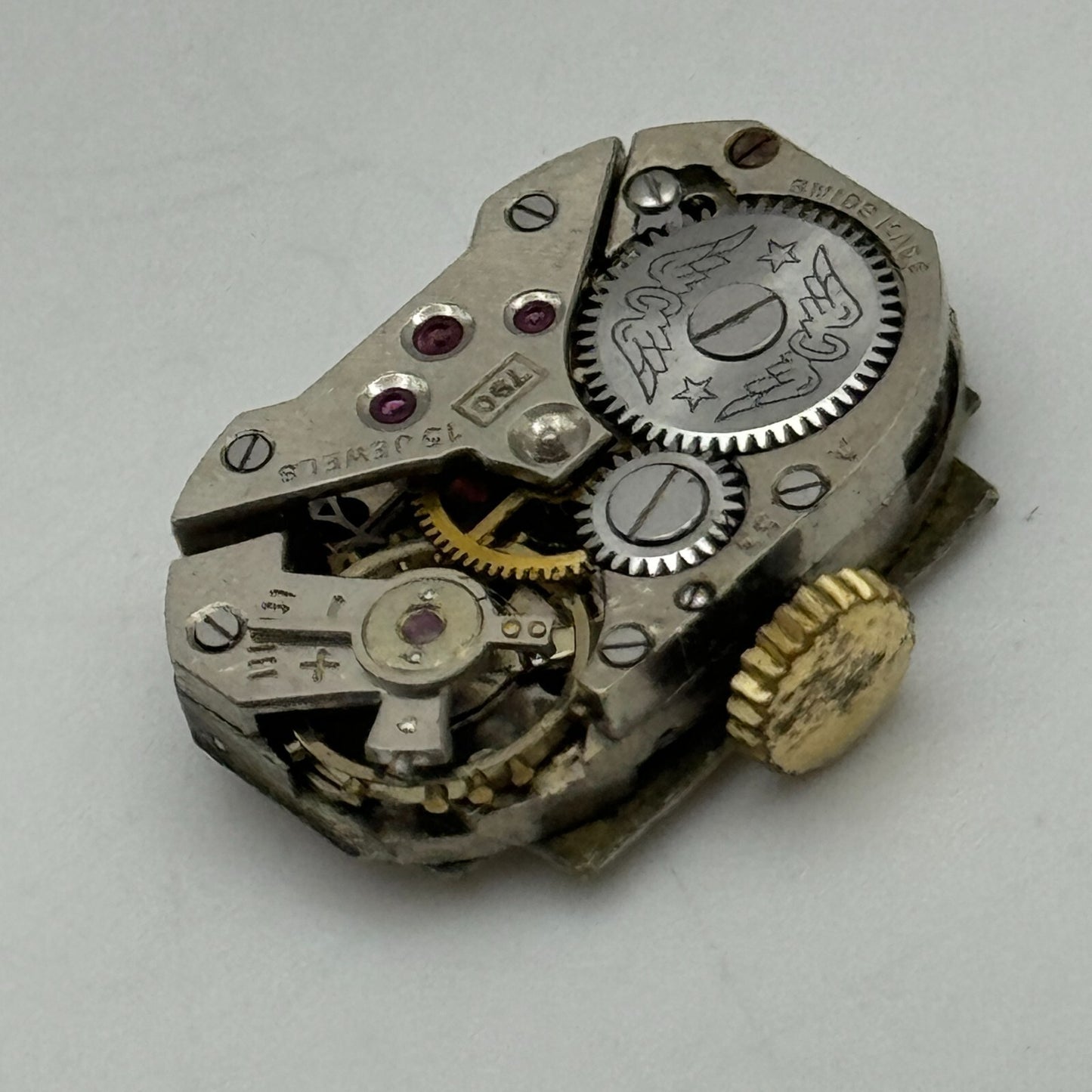 12.9mm Ladies Rotary AS 1051 A Schild Manual Wind Swiss Watch Movement PARTS