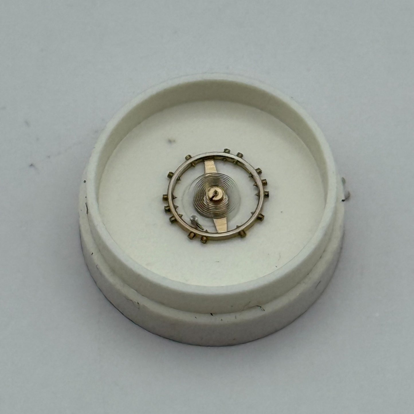 Felsa 4162 Balance Wheel Complete And Spring  1244 M Watch Movement Parts