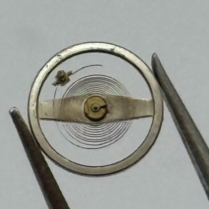 Brac 2051 Balance Wheel Complete And Spring 5 1/2’’’ 60 M Watch Movement Parts