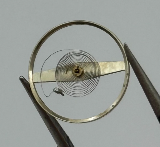 ST 96 Balance Wheel Complete And Spring 11½’’’ Ord + 1268 M Watch Movement Parts