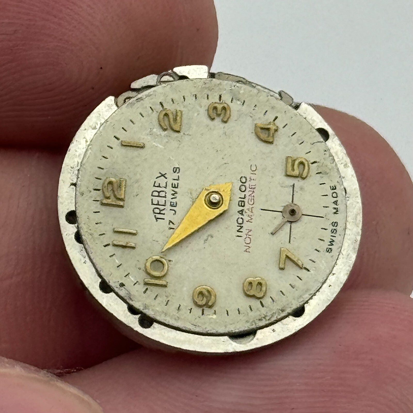 19.7mm Trebex Unitas UT 630 Balance Ok Manual Wind Watch Movement PARTS REPAIR