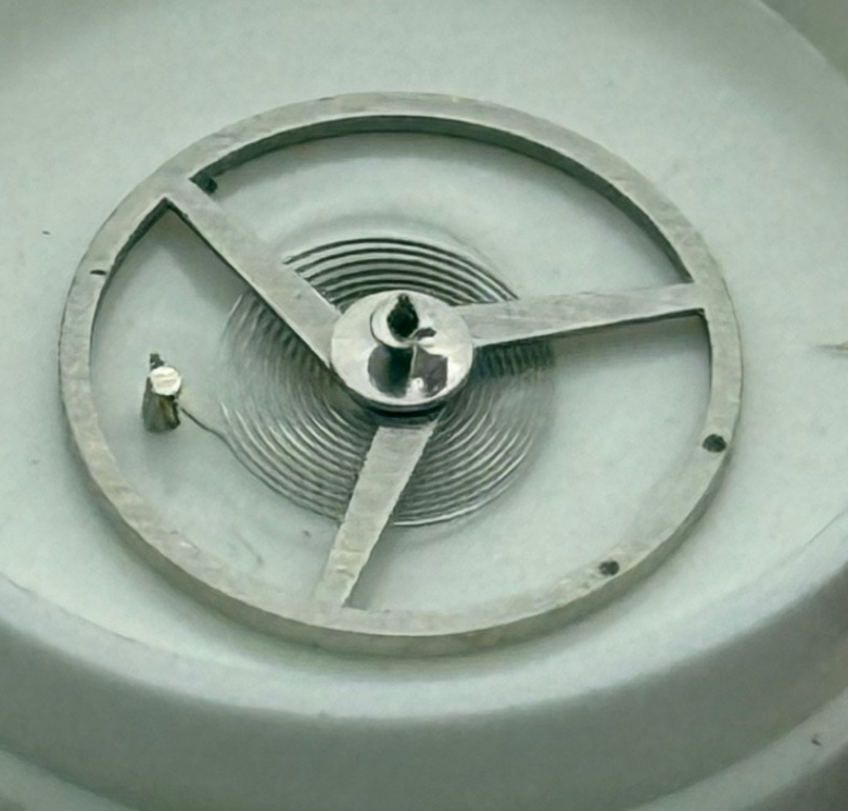 AS 1860 1871 Balance Wheel Complete And Spring Inca 1581 M Watch Movement Parts 