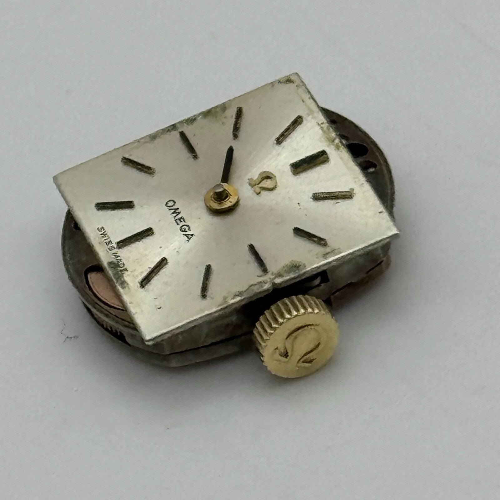 12.5mm Ladies Omega Cal 485 Manual Wind Watch Movement Swiss Vintage PARTS SPARE
