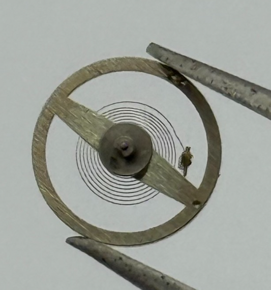 Oris 380 Balance Wheel Complete And Spring 6¾-8’’’ 398 M Watch Movement Parts 