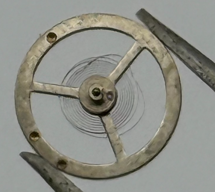 EB 1612 Balance Wheel Complete And Spring 6¾–8’’’ 950 Watch Movement Parts 