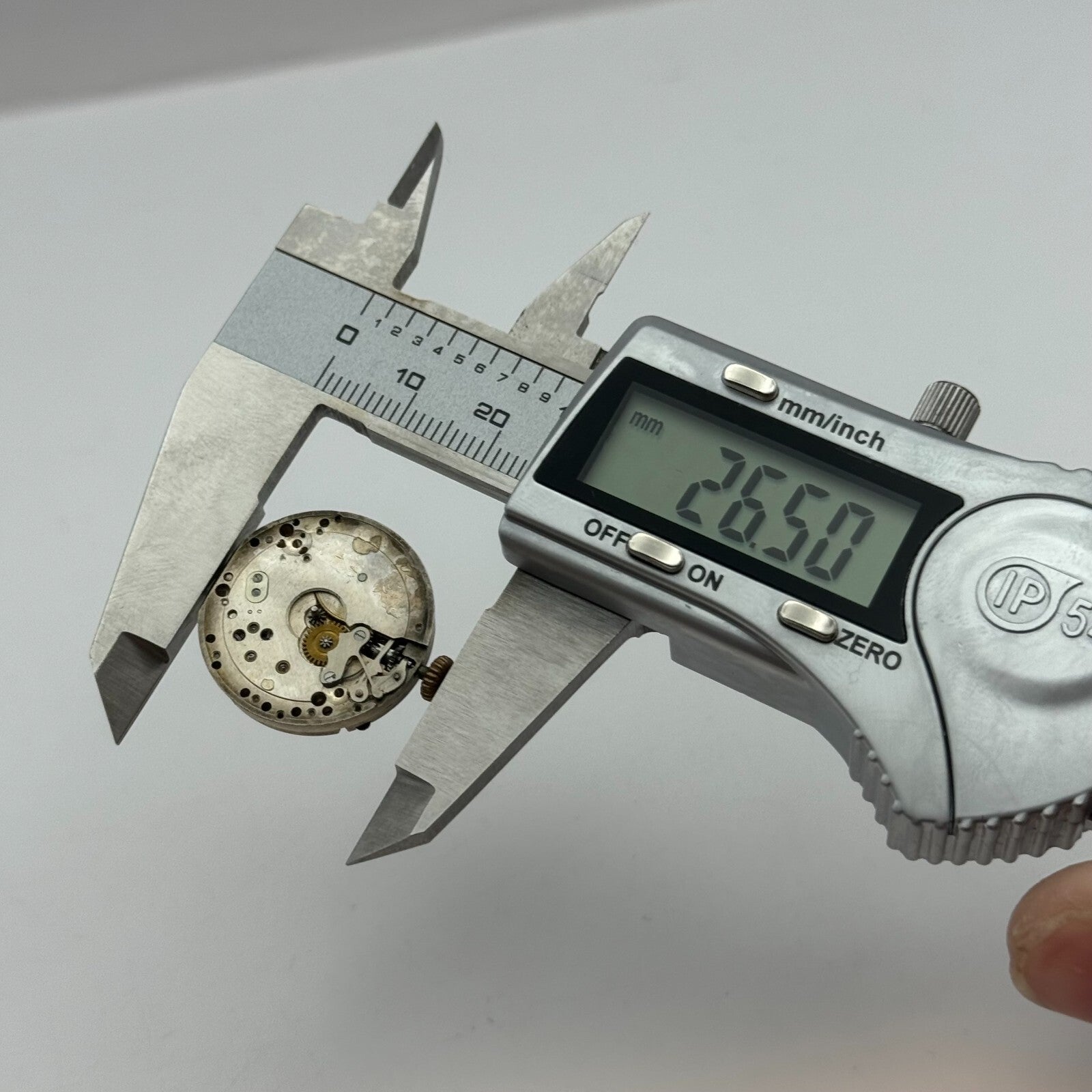 23.6mm Running Craven High Grade 15 Loose Trench Watch Movement Manual Wind PART