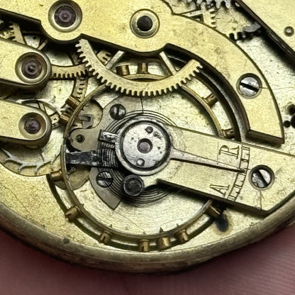 45.2mm Parrenin High Quality Antique Pocket Watch Movement FOR PARTS Repair