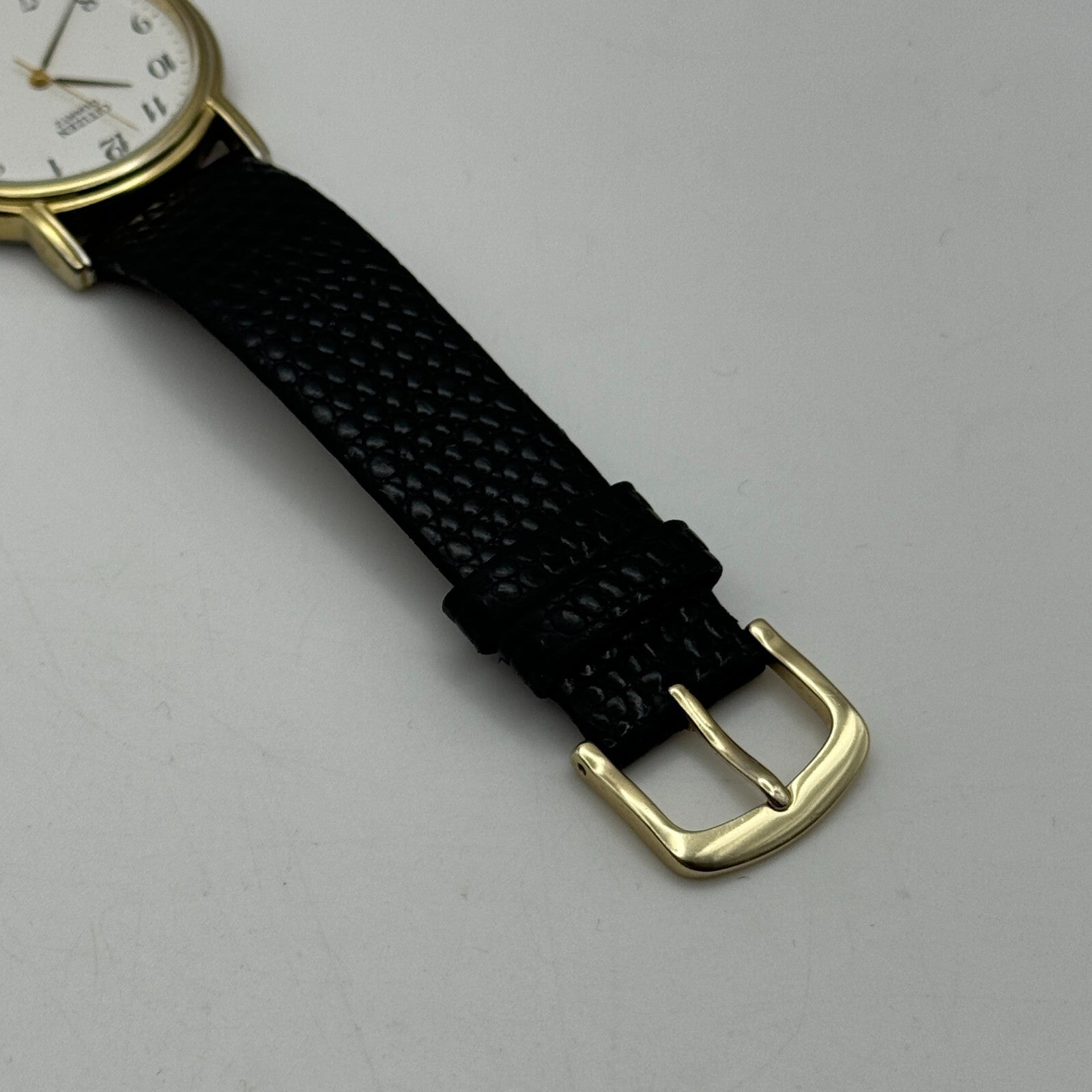 33mm Working Citizen 6031-S018161 White Dial Quartz Watch New Battery 8.5 Inches