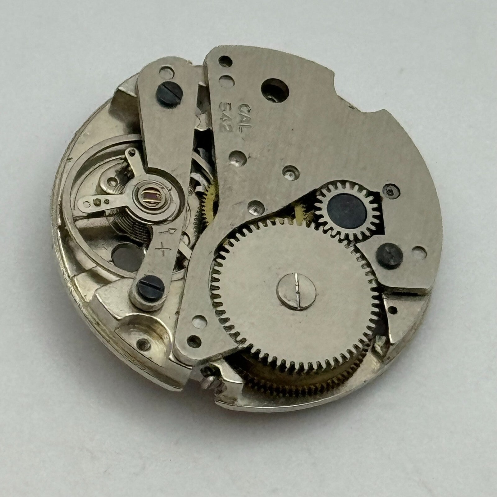 23.9mm Rare Smiths Cal 542 Manual Wind Watch Movement PARTS REPAIR SPARES