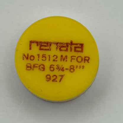 BFG 927 Balance Wheel Complete And Spring 6¾-8’’’ 1512 M Watch Movement Parts 