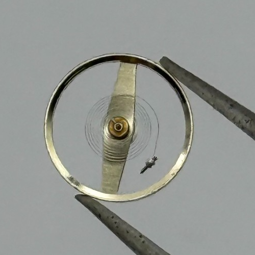 ST 69 Balance Wheel Complete And Spring Kif+Inca 1138 Watch Movement Parts NOS