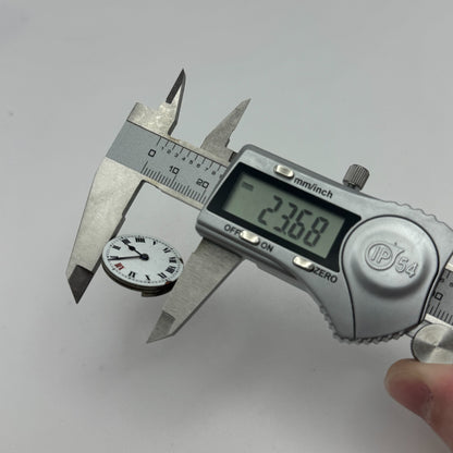 23.6mm Roman Numerals 15 Jewels Trench Watch Movement Manual Wind PARTS SPARES