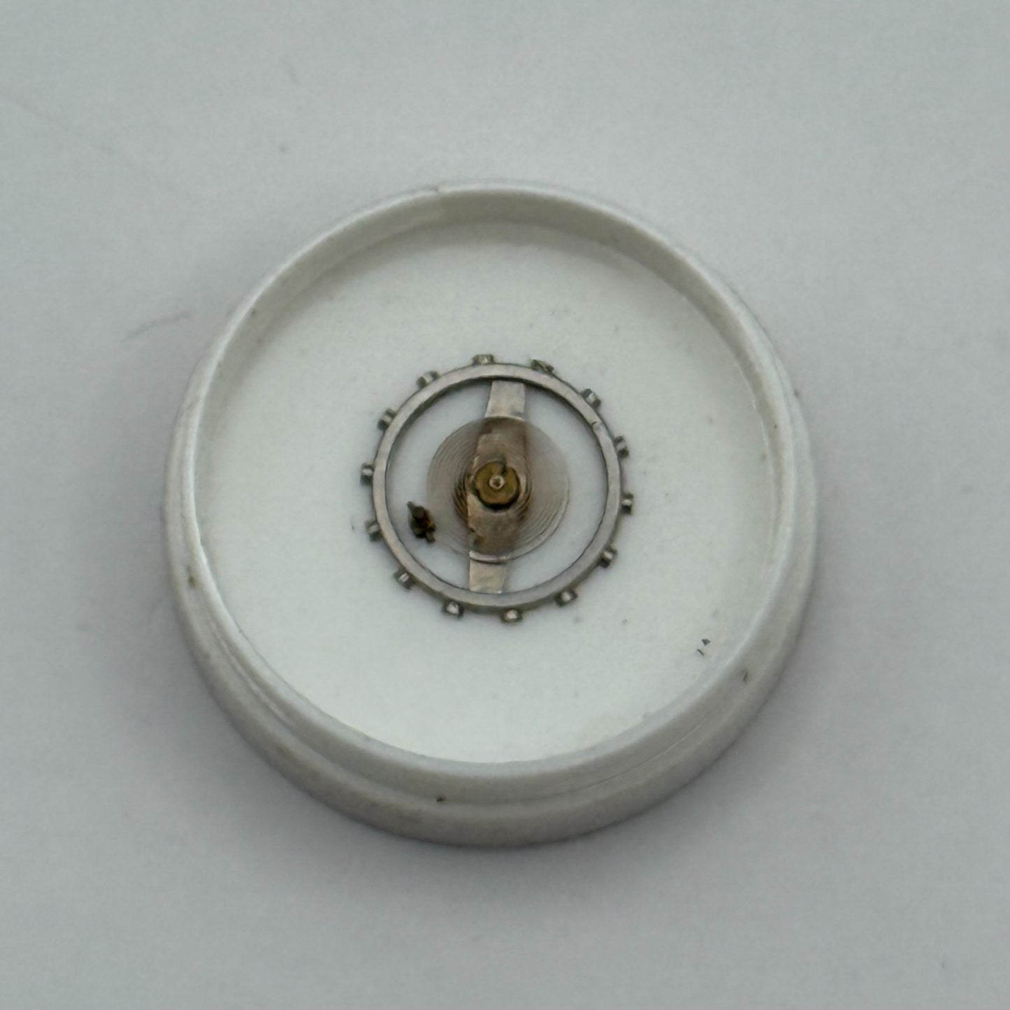 Brac 2021 Balance Wheel Complete And Spring  5¼’’’ 69 M Watch Movement Parts NOS
