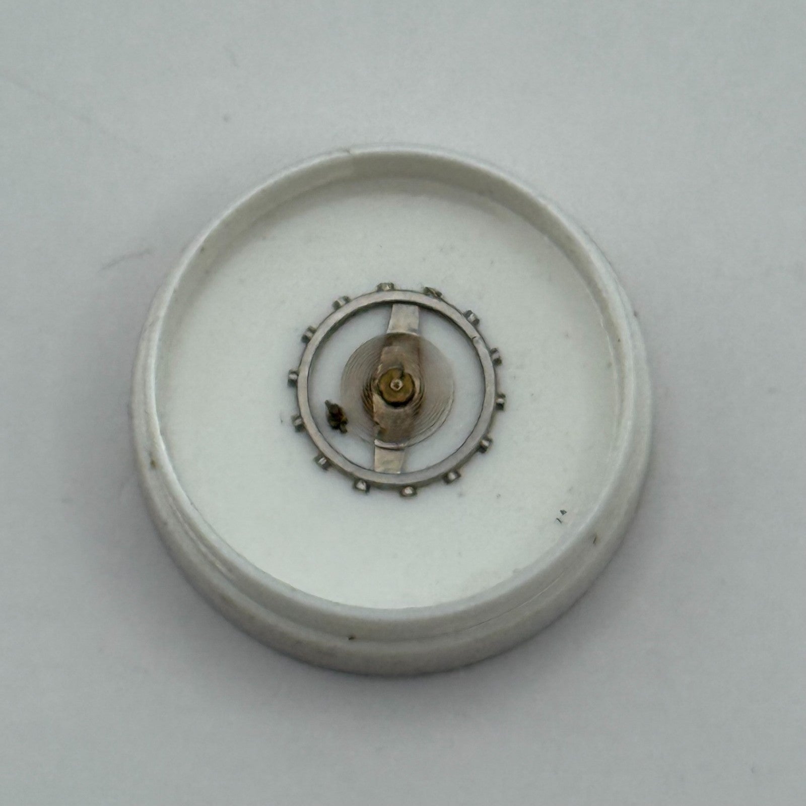 Brac 2021 Balance Wheel Complete And Spring  5¼’’’ 69 M Watch Movement Parts NOS