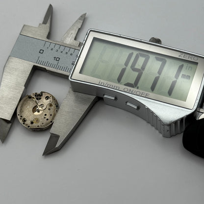 Lanco 15 Rubis Watch Movement Manual Wind Vintage Swiss Parts Repair 19.7mm