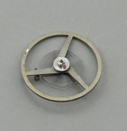 ST 1940 1950 Balance Wheel Complete And Spring 1688 M Watch Movement Parts 