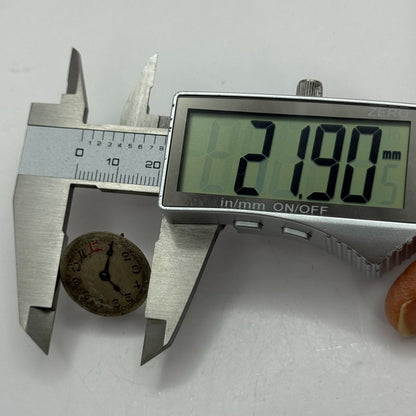 23.7mm Vintage Syda Watch Co Cal 11 Trench Balance Ok Manual Wind Watch PARTS