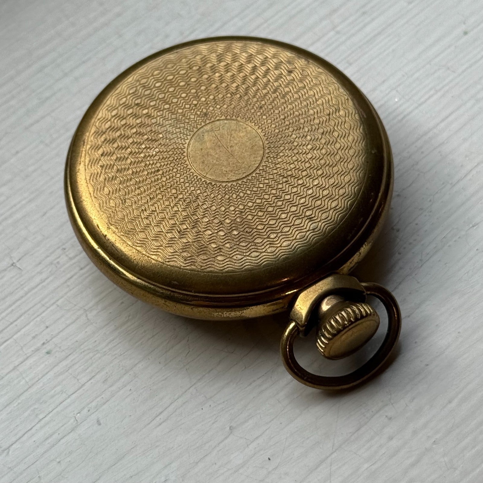 51mm Vintage Smiths Empire 609 EM Britain Made Pocket Watch PARTS REPAIR