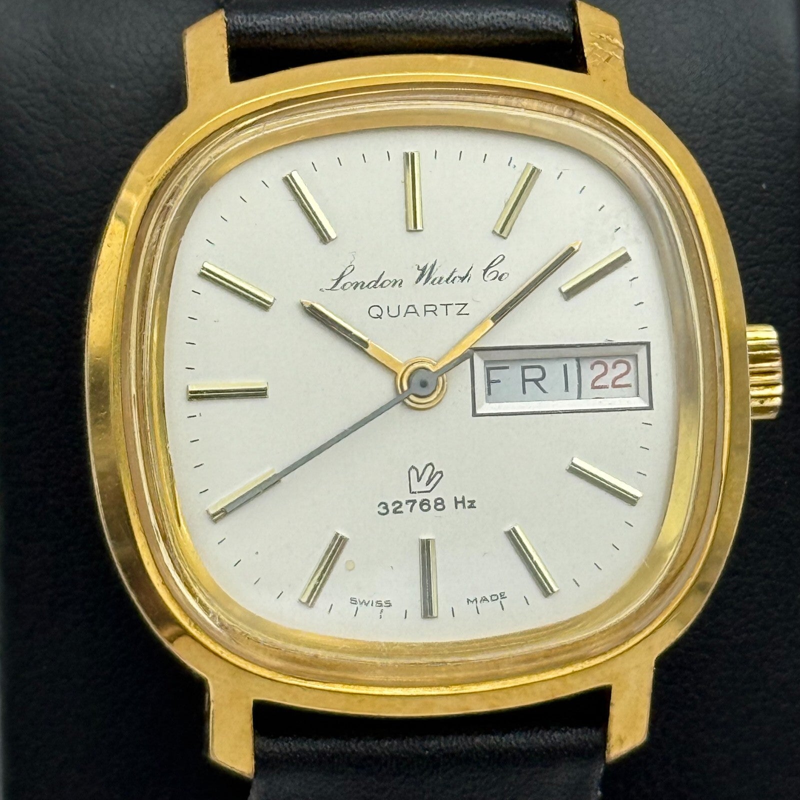 34mm London Watch Co 32768 Hz Ronda 2177 Swiss Quartz Watch Working With Issues