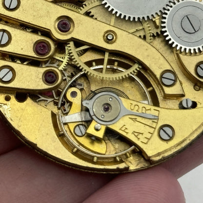 42.9mm Very Rare FHF Cal 3 Vintage Pocket Watch Movement PARTS REPAIR SPARES
