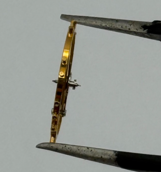 AS 1649 Balance Wheel Complete And Spring 11½''' Inca 1563 Watch Movement Parts 