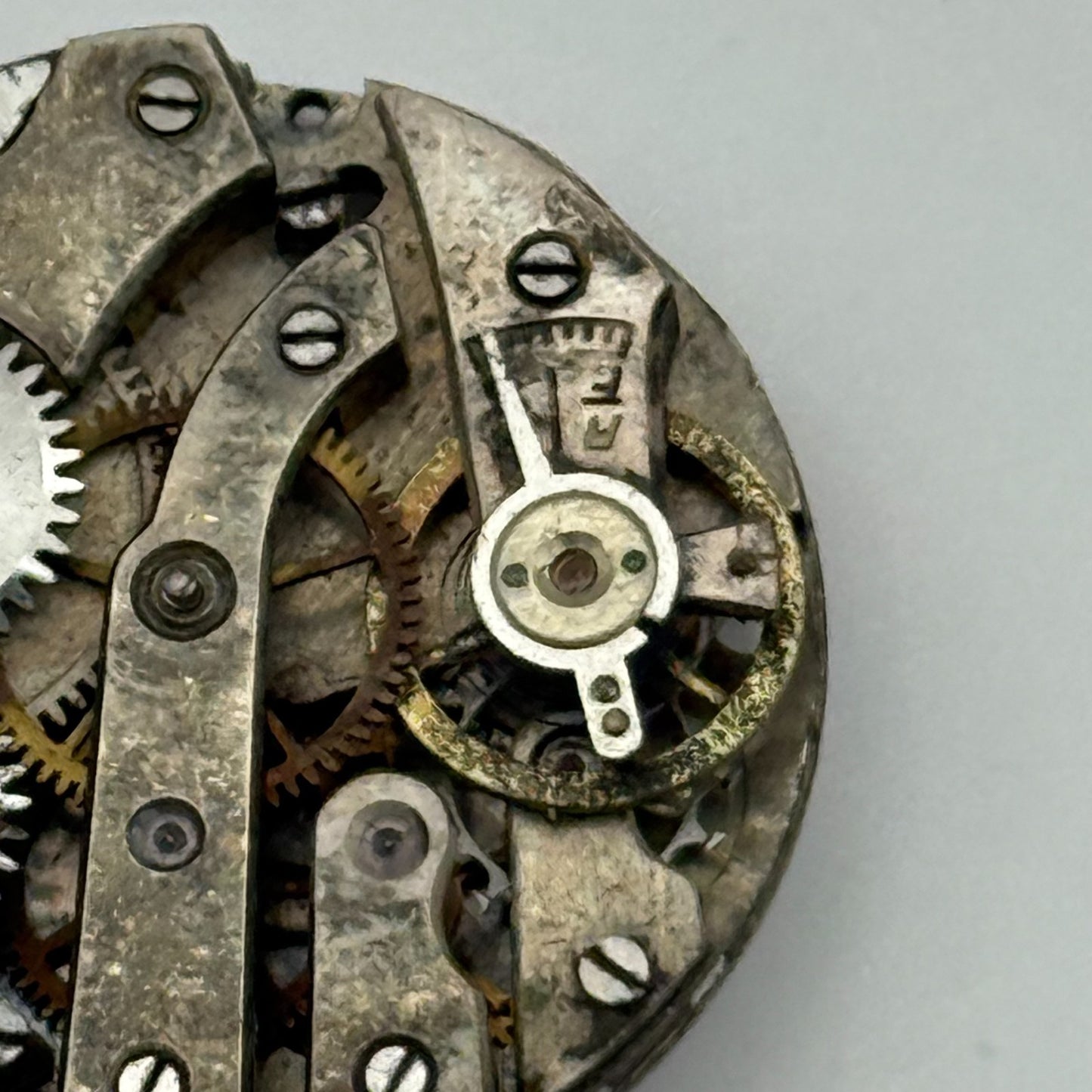 AS A Schild Watch Movement Manual Wind Vintage Swiss Parts Repair Spares 23.7mm