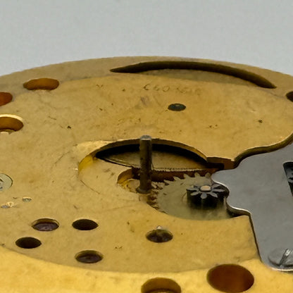 Smiths De Luxe 44 15 Jewels Watch Movement Manual Wind Vintage Parts 29.1mm