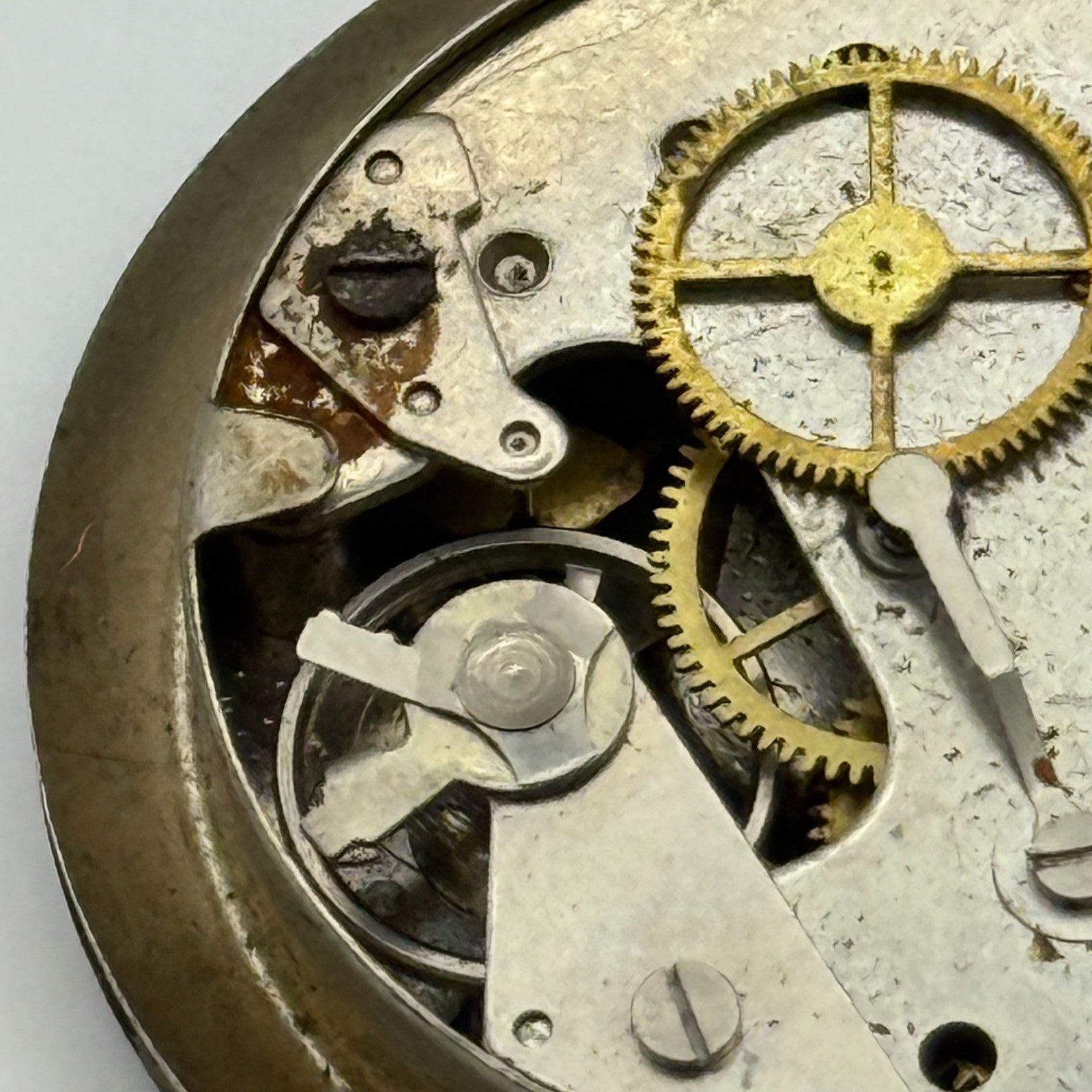 Colombo Style Grand Prix Day Date 1978-3 Watch Movement Manual Wind Parts 24mm