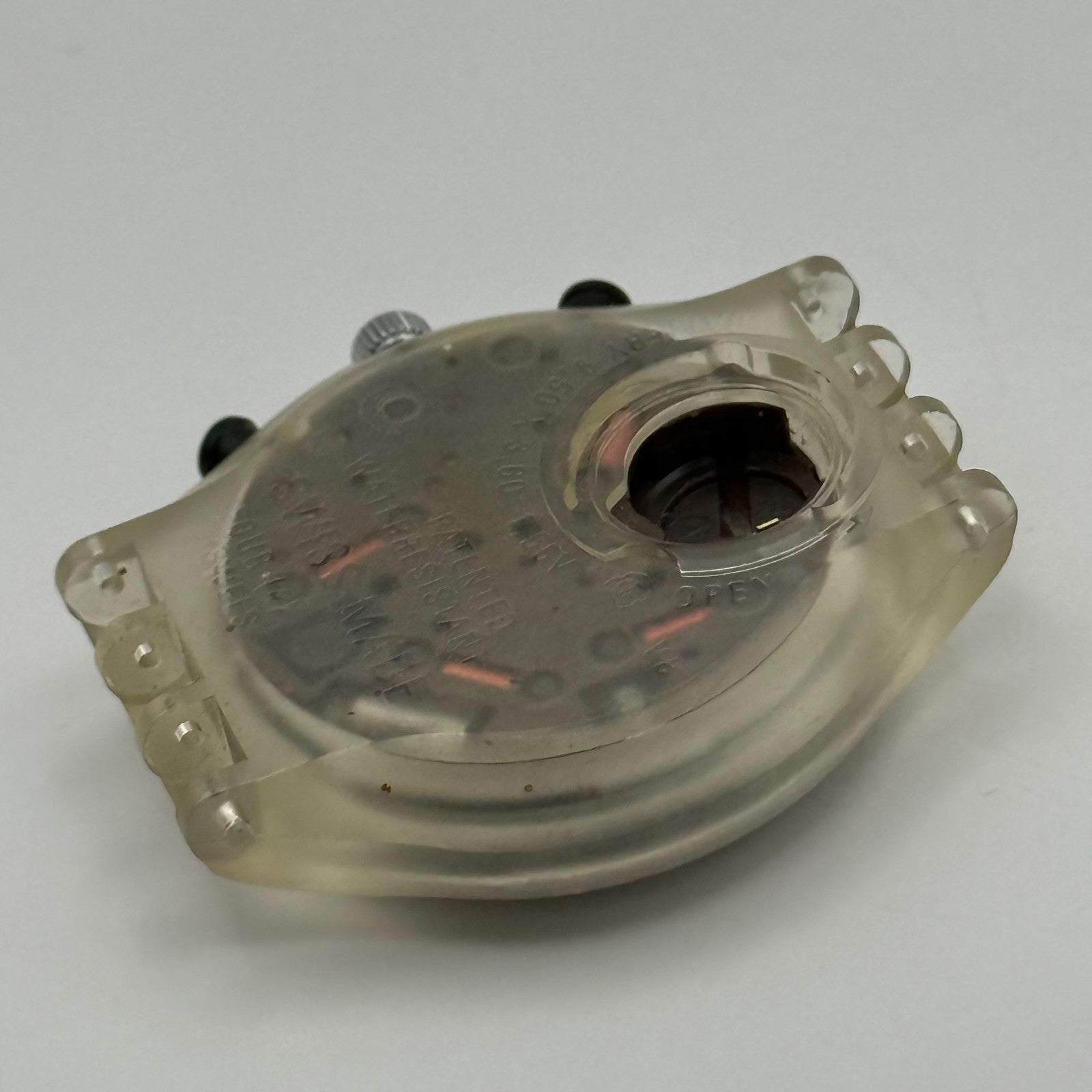 Vintage Swatch Chronograph Watch SCK110 See Through 1995 ETA Quartz Swiss Parts